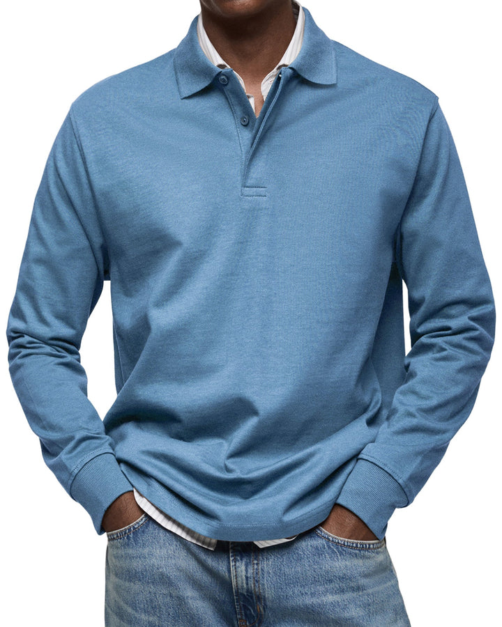 Jason Long-Sleeve Polo
