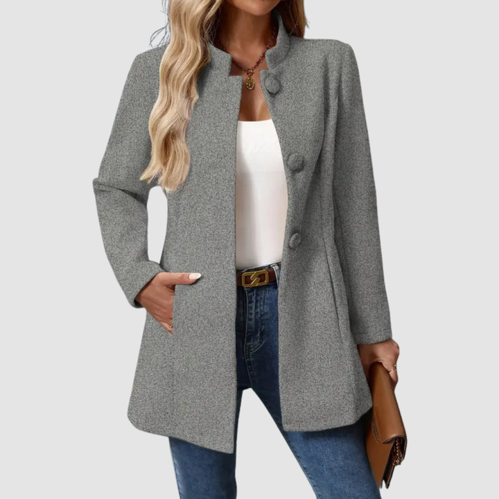 Olivia Button Front Jacket