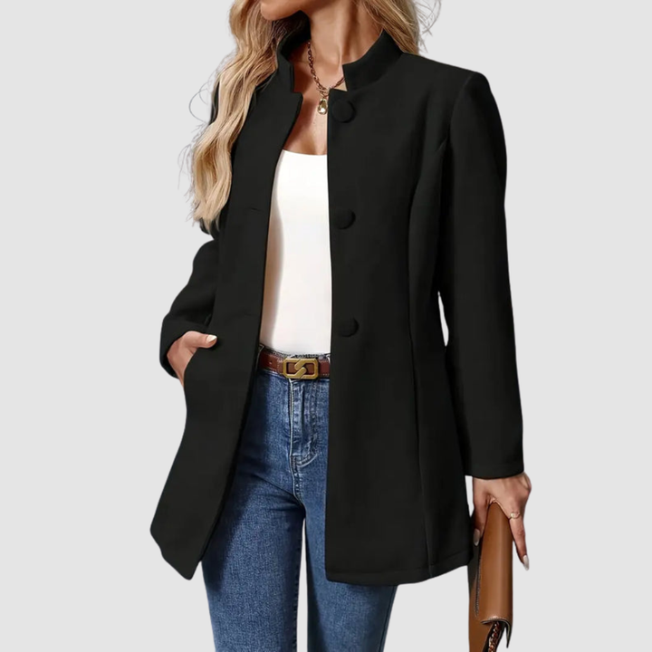 Olivia Button Front Jacket