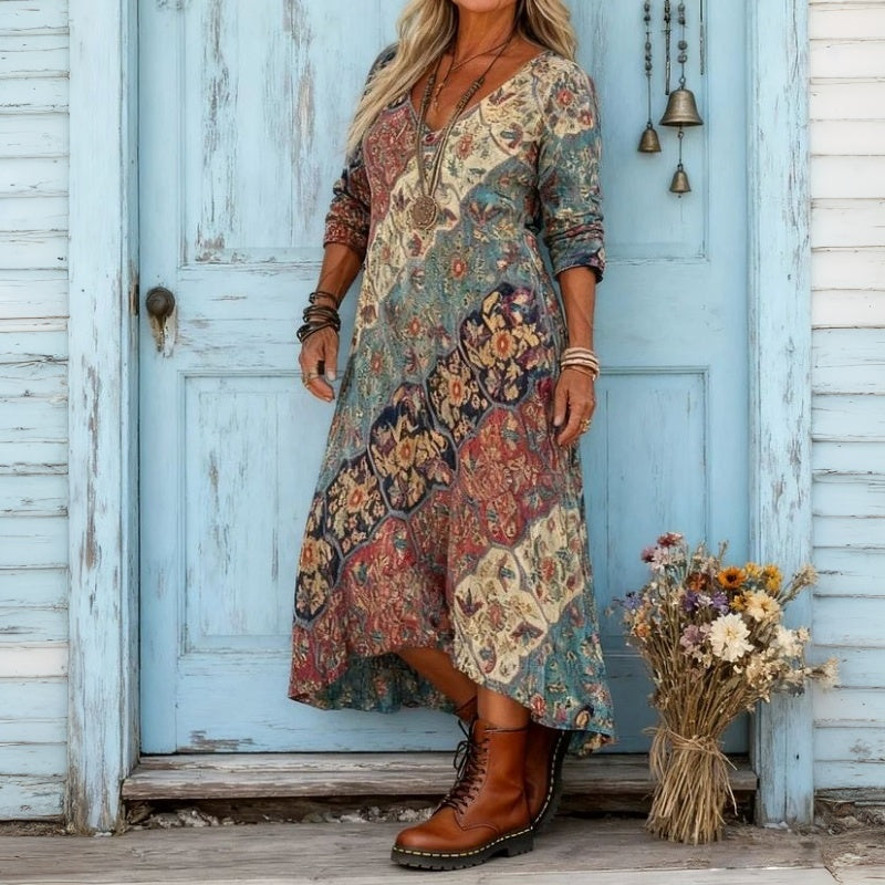 Elodie Floral Maxi Dress