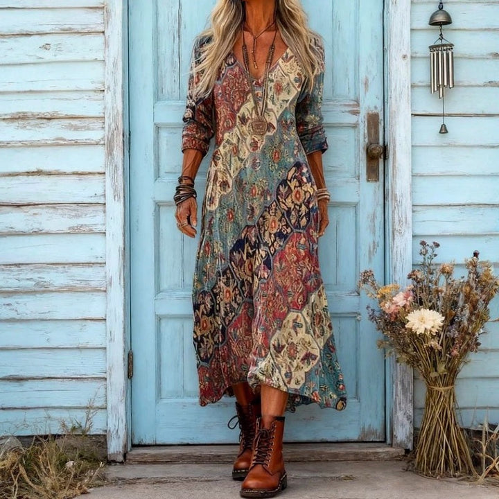 Elodie Floral Maxi Dress