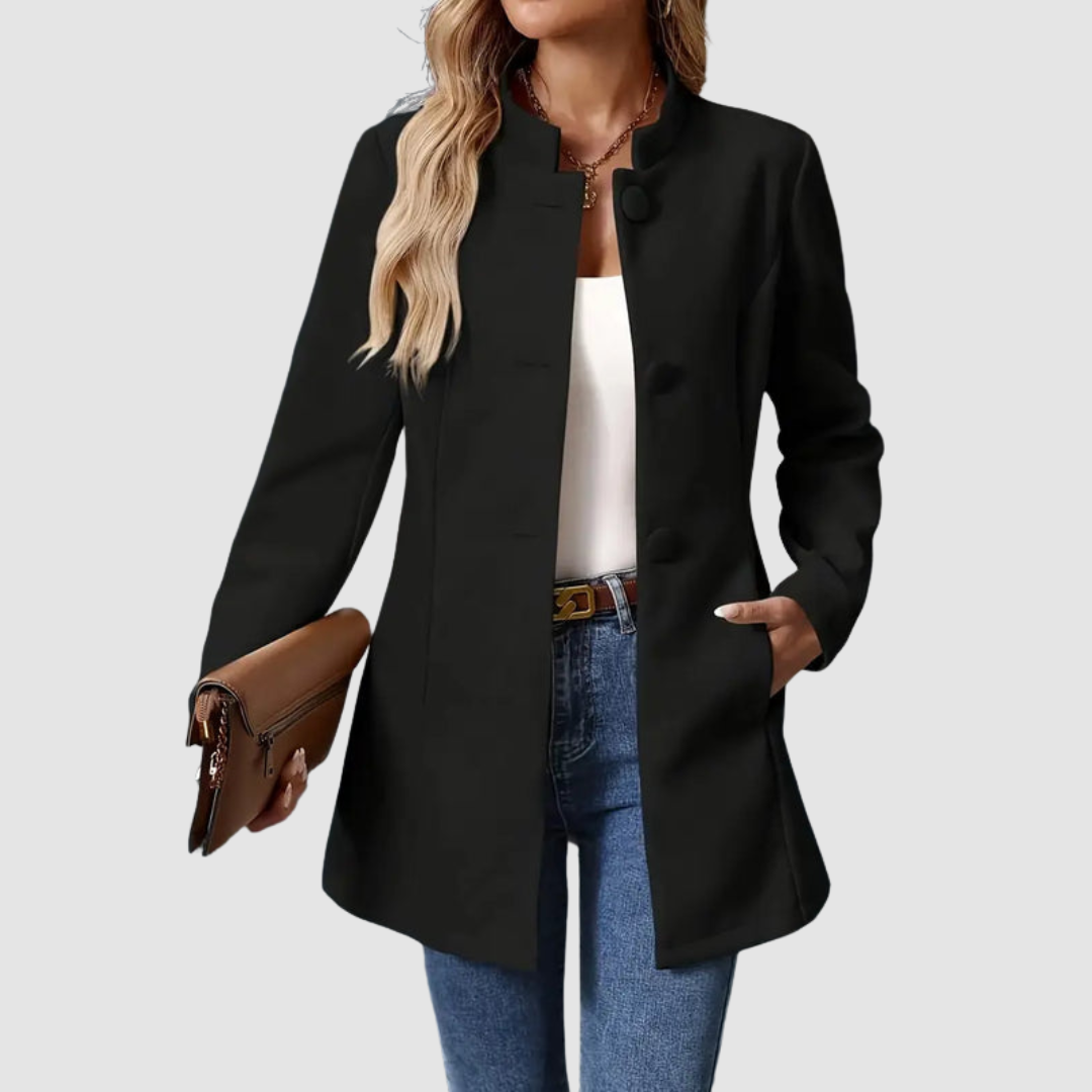 Olivia Button Front Jacket