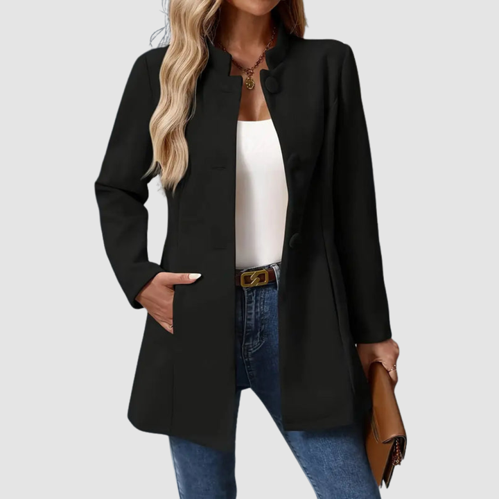Olivia Button Front Jacket