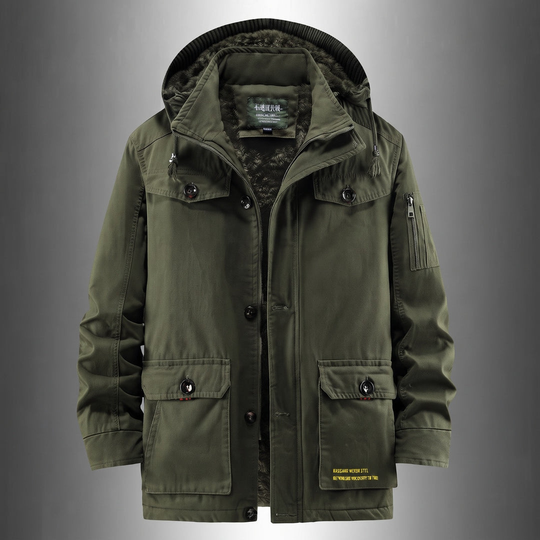 Malcolm Hooded Utility Jacket