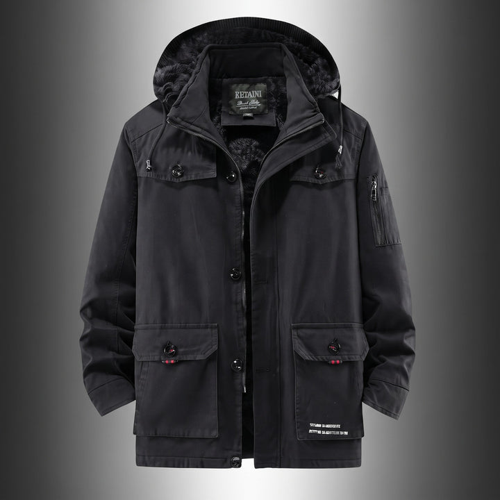 Malcolm Hooded Utility Jacket