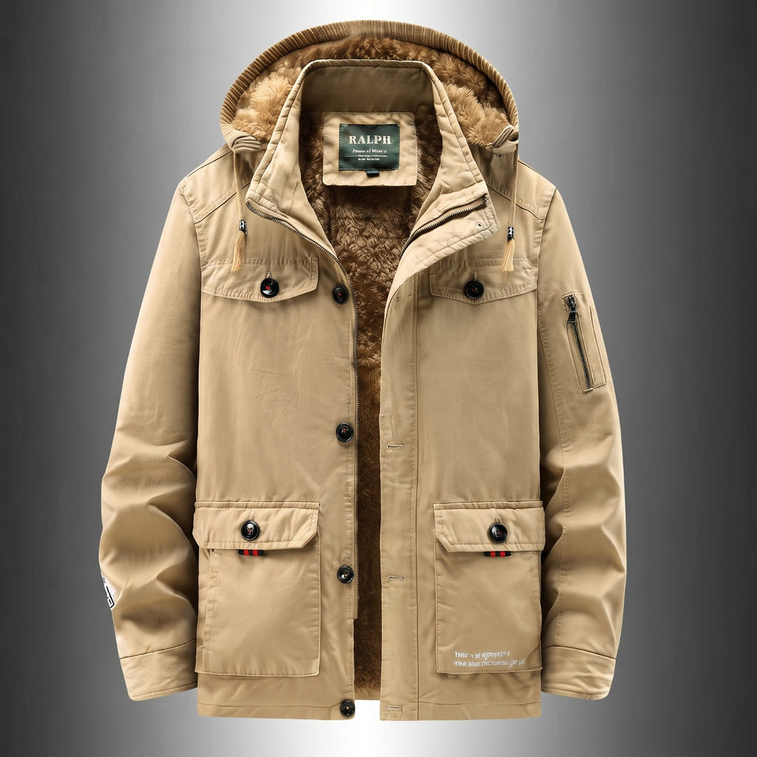 Malcolm Hooded Utility Jacket