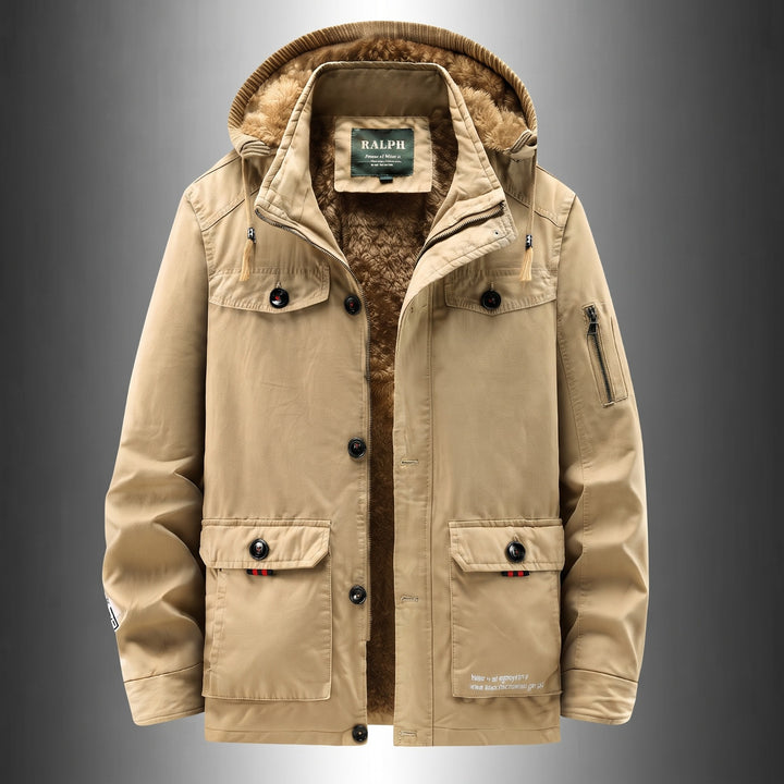 Malcolm Hooded Utility Jacket