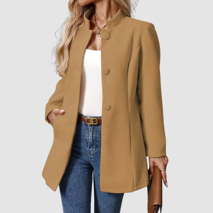 Olivia Button Front Jacket