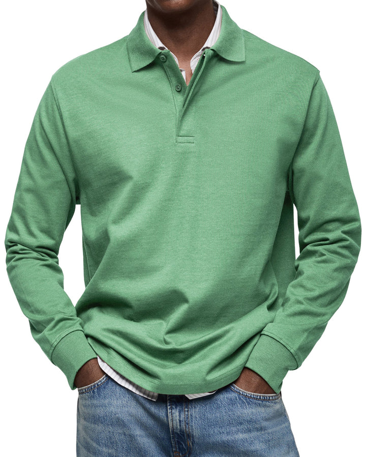 Jason Long-Sleeve Polo