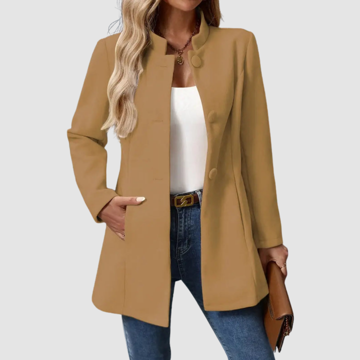 Olivia Button Front Jacket