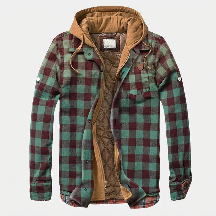 Albert Hooded Patchwork Jacket
