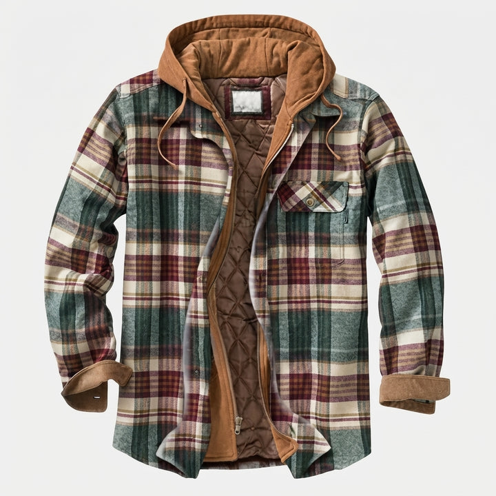Albert Hooded Patchwork Jacket