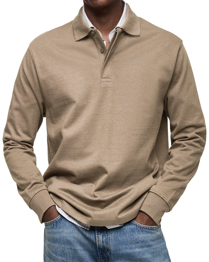 Jason Long-Sleeve Polo