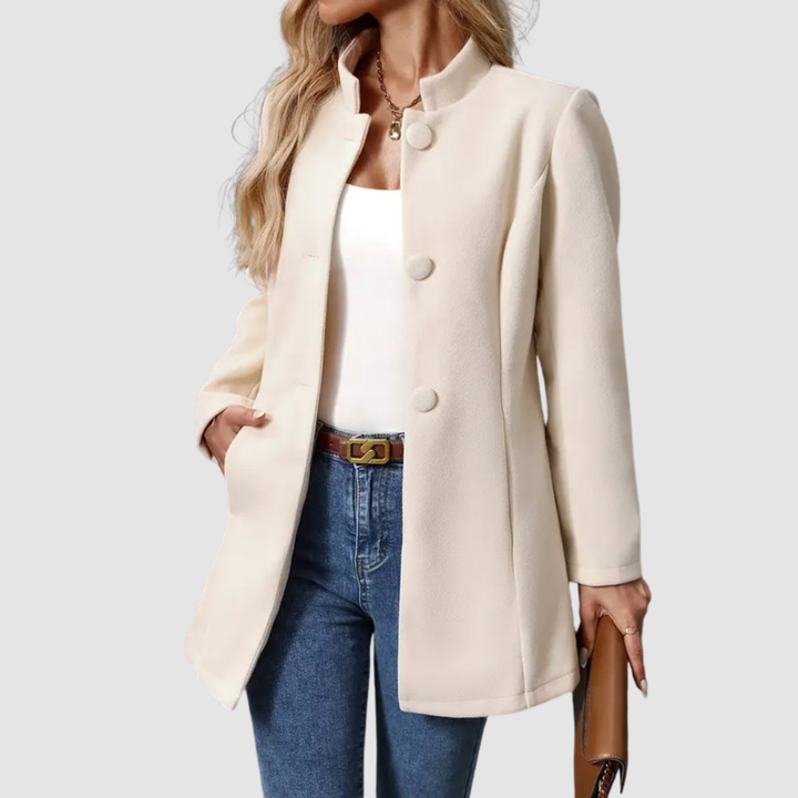 Olivia Button Front Jacket