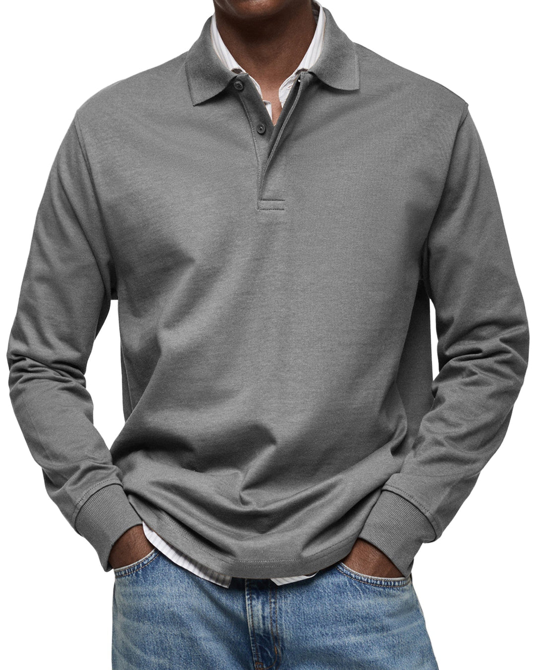 Jason Long-Sleeve Polo