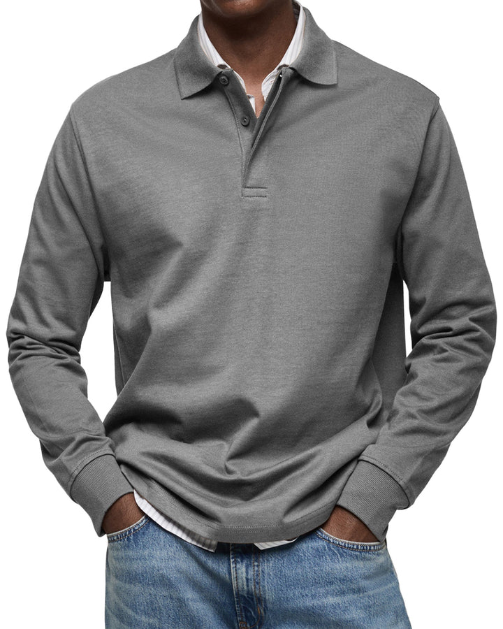 Jason Long-Sleeve Polo