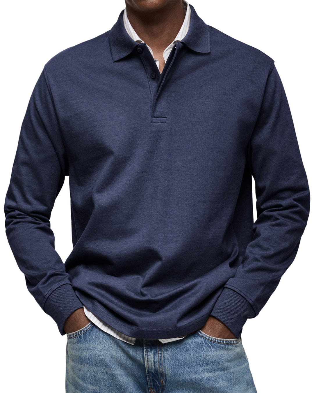 Jason Long-Sleeve Polo