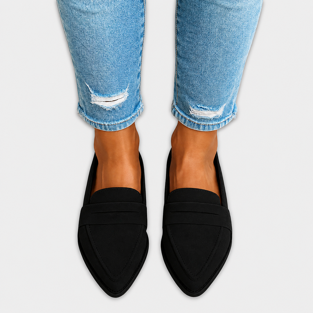 Nadia Suede Loafers