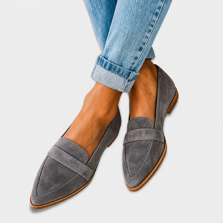 Nadia Suede Loafers