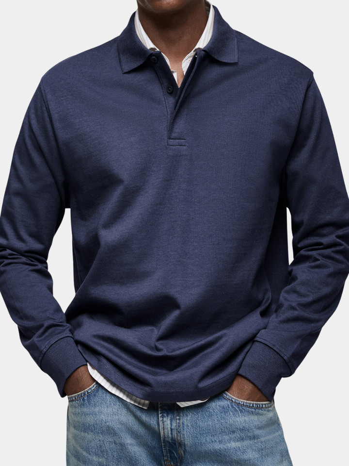 Jason Long-Sleeve Polo