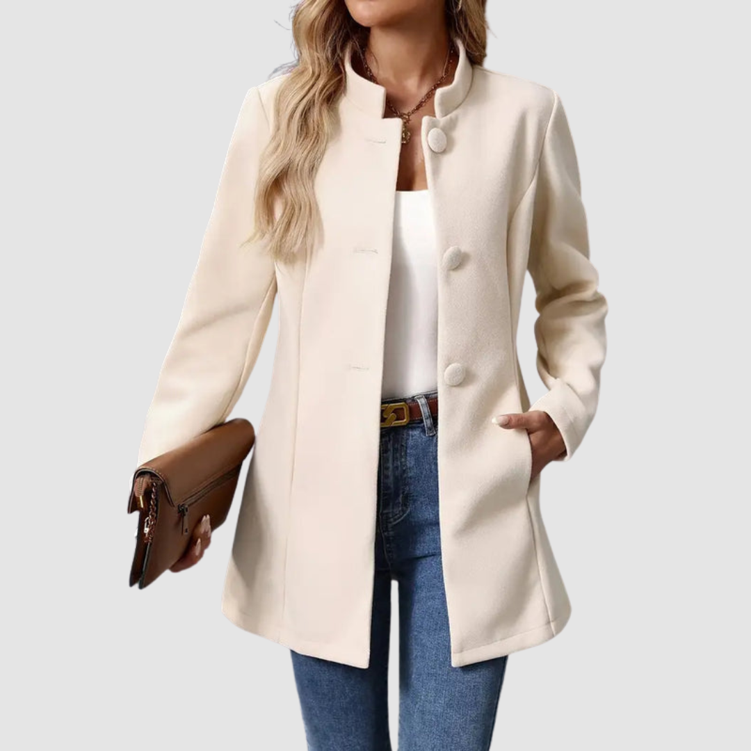 Olivia Button Front Jacket