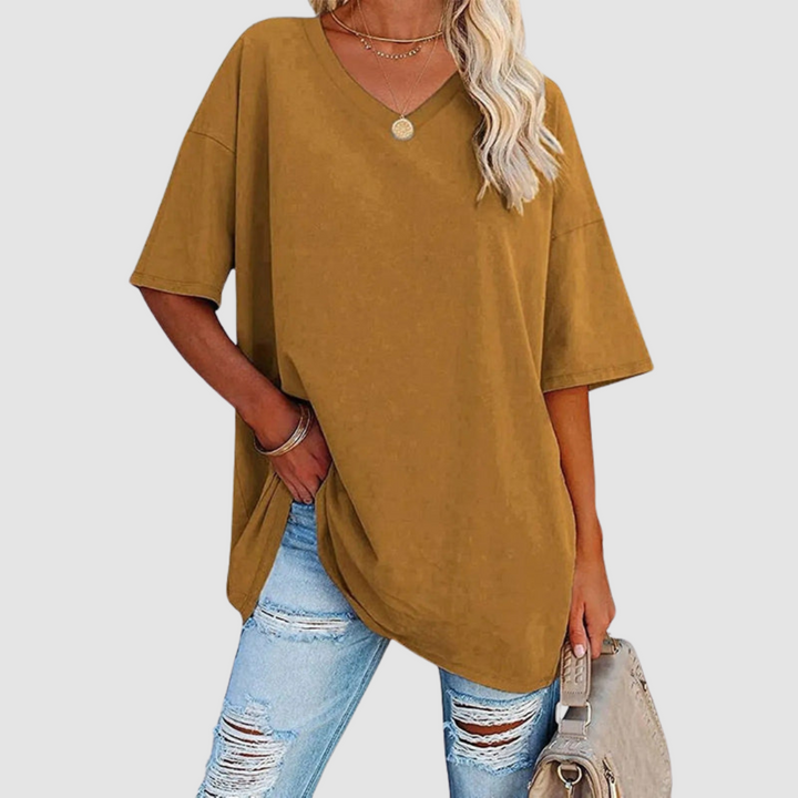 Gabrielle V-Neck Tee