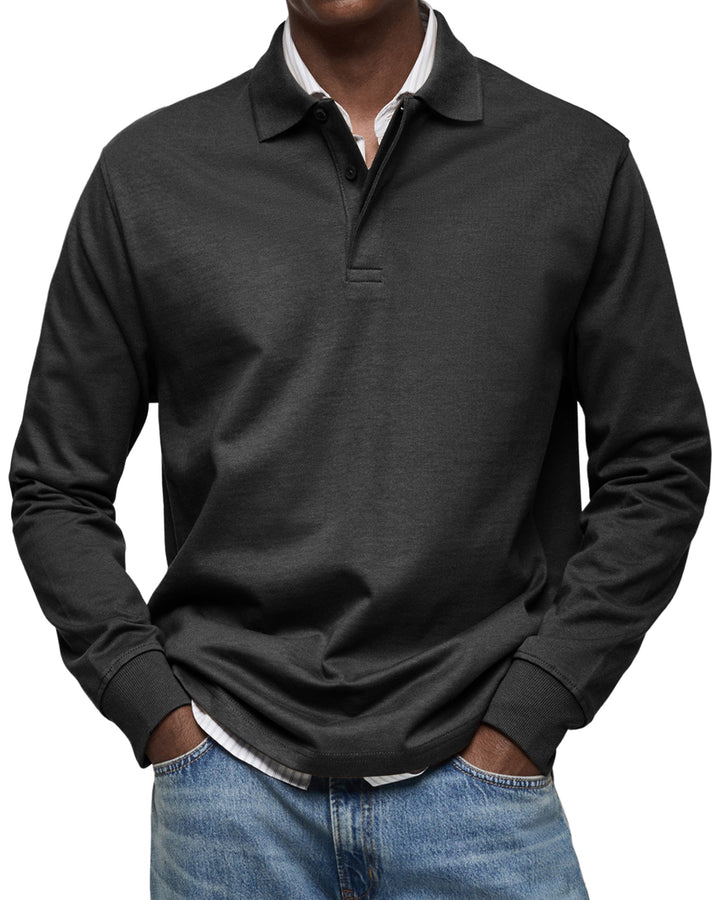 Jason Long-Sleeve Polo