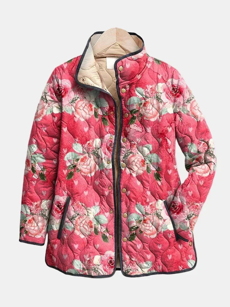 Coraline Printed Quilted Jacket