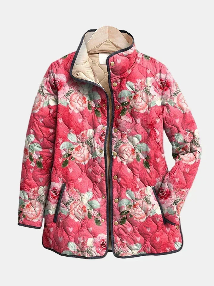 Coraline Printed Quilted Jacket