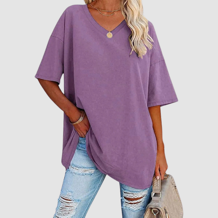 Gabrielle V-Neck Tee