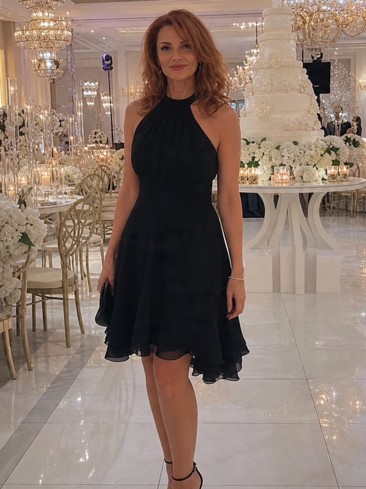 Johanna Halter Dress