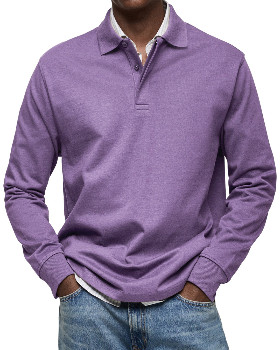 Jason Long-Sleeve Polo