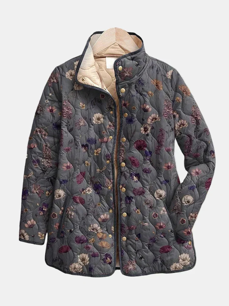 Coraline Printed Quilted Jacket