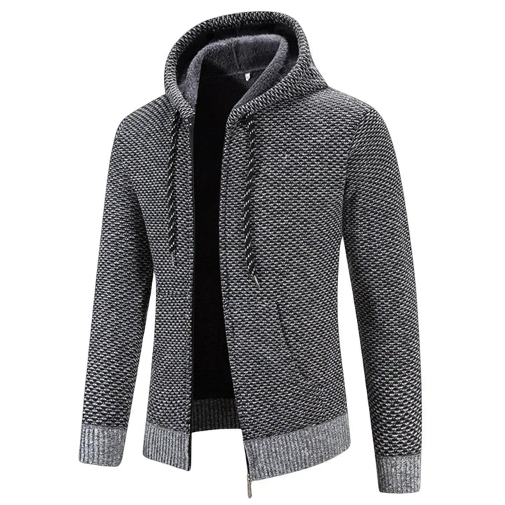 Alexander Hooded Knit Jacket