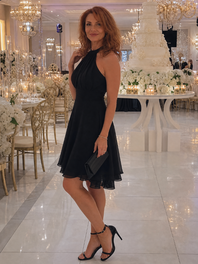 Johanna Halter Dress