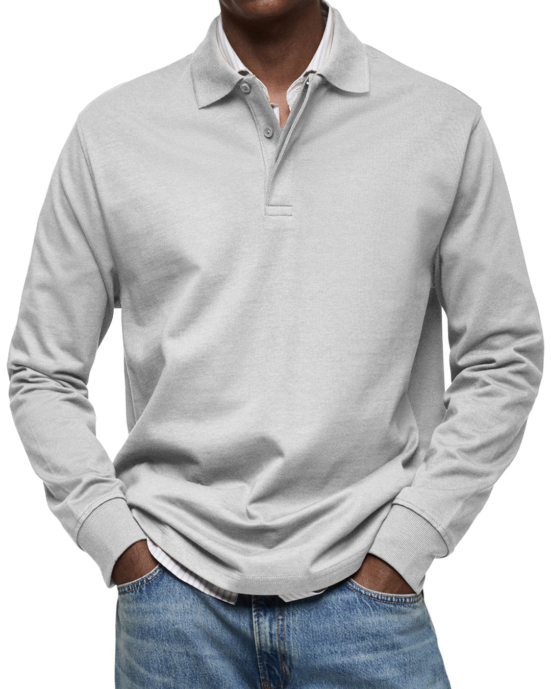 Jason Long-Sleeve Polo