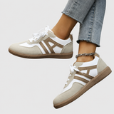 Khaki & White