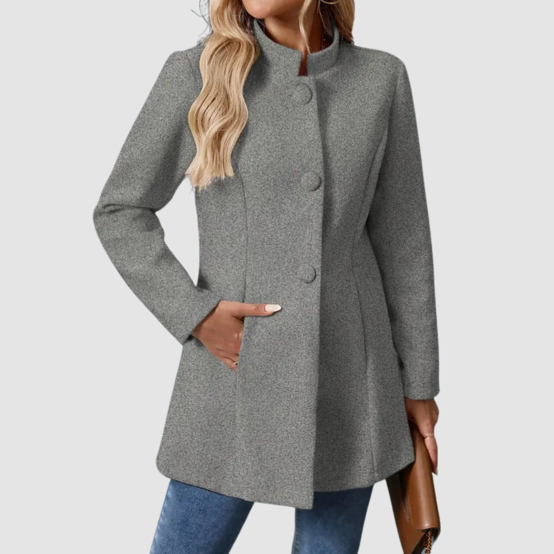Olivia Button Front Jacket