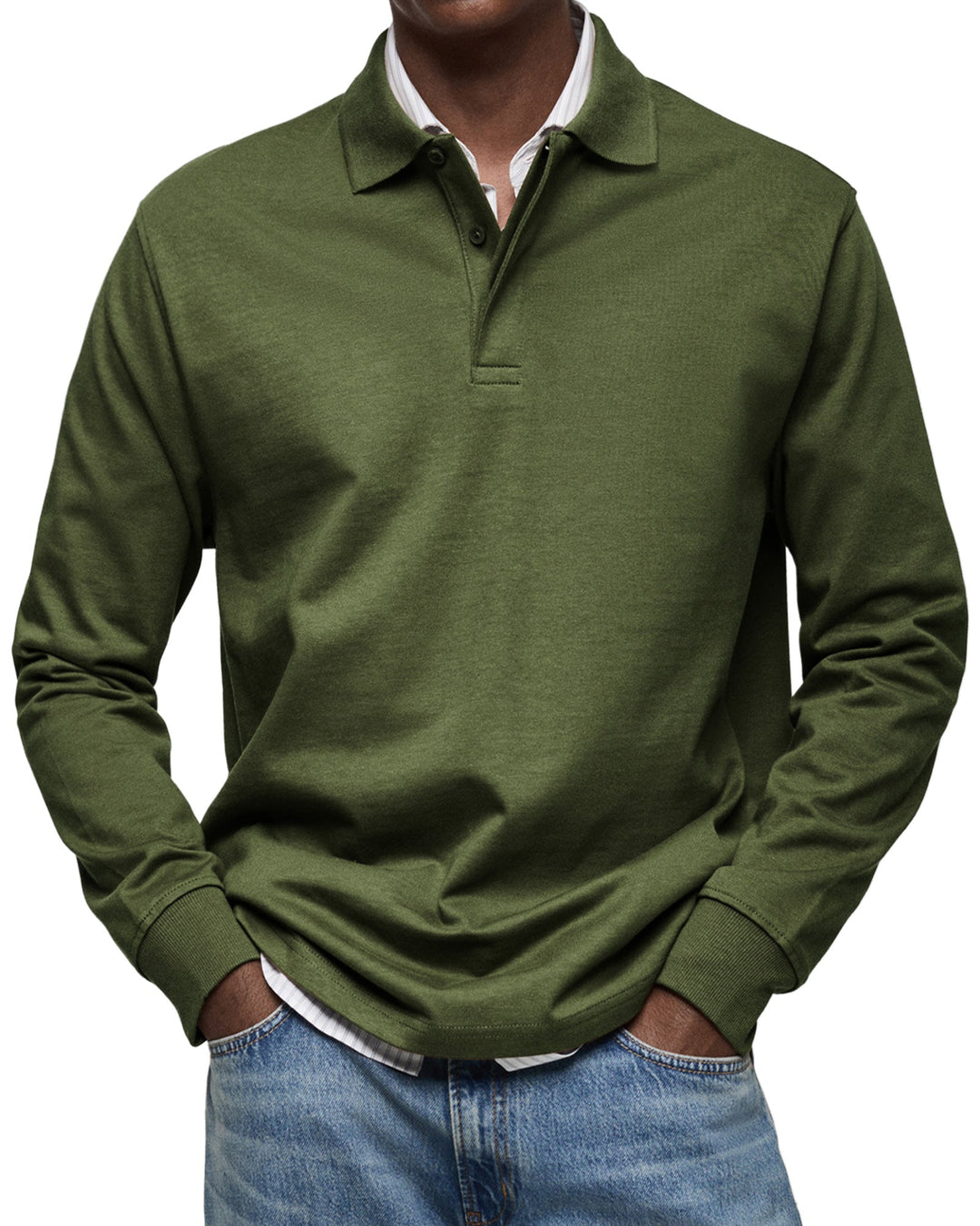 Jason Long-Sleeve Polo