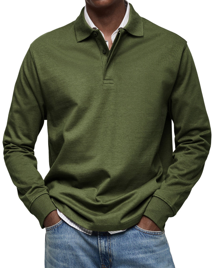 Jason Long-Sleeve Polo