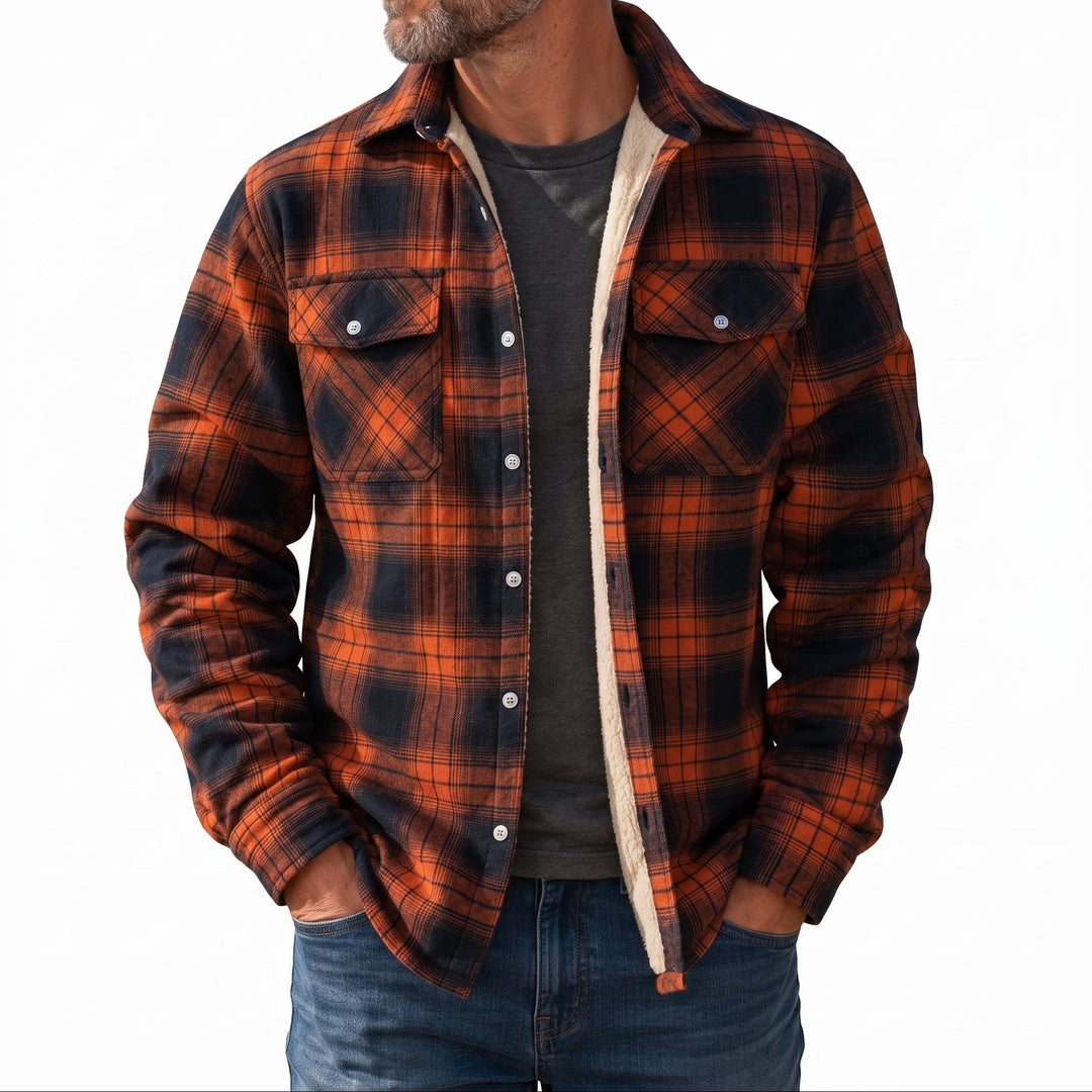 Blaine Plaid Shirt Jacket