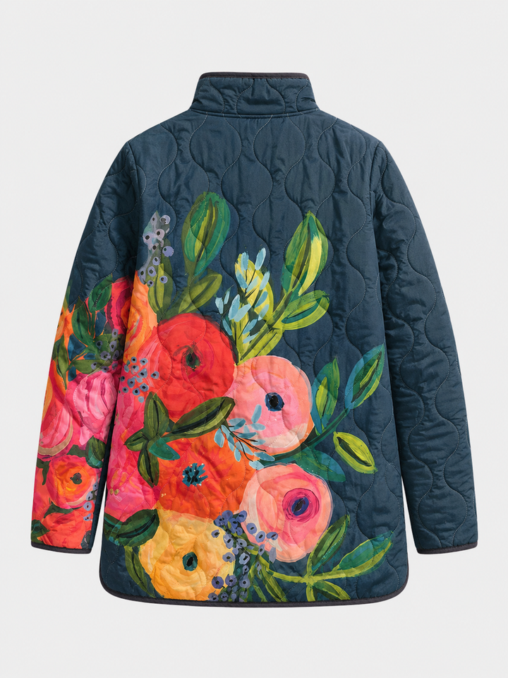 Coraline Printed Quilted Jacket