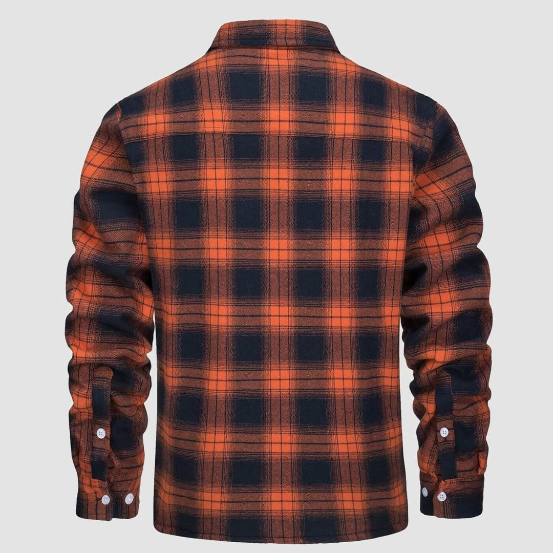 Blaine Plaid Shirt Jacket