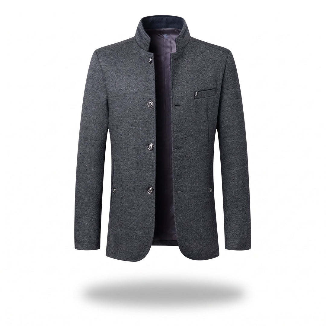 Trevor Mandarin Collar Blazer