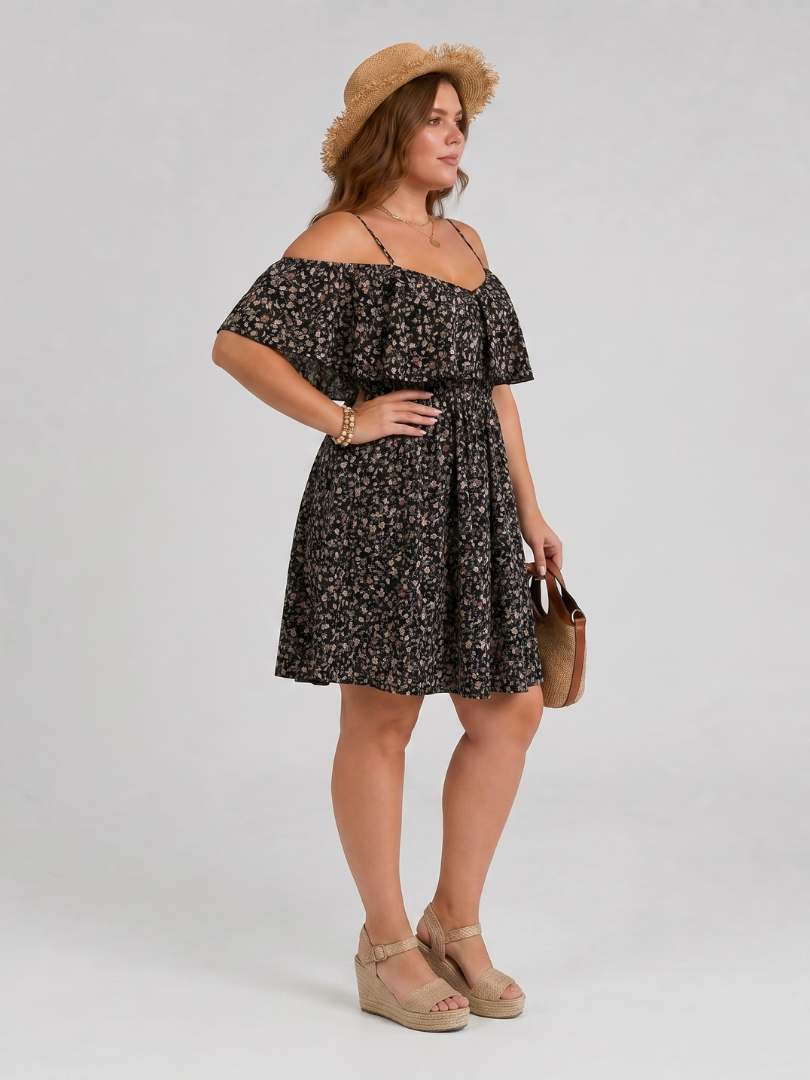 Henrike Ruffle Dress