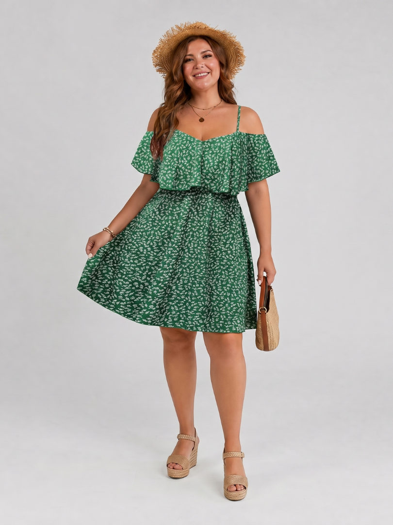 Henrike Ruffle Dress