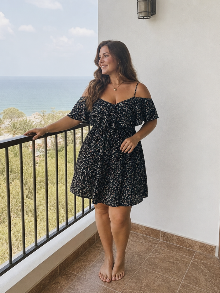 Henrike Ruffle Dress