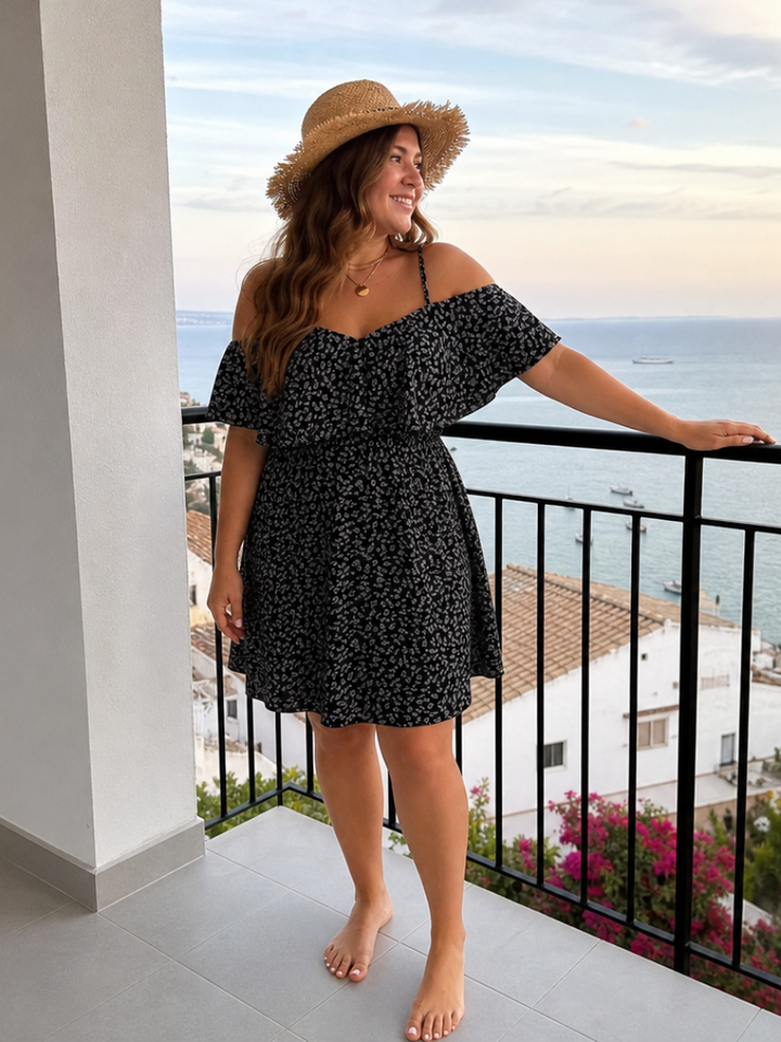 Henrike Ruffle Dress