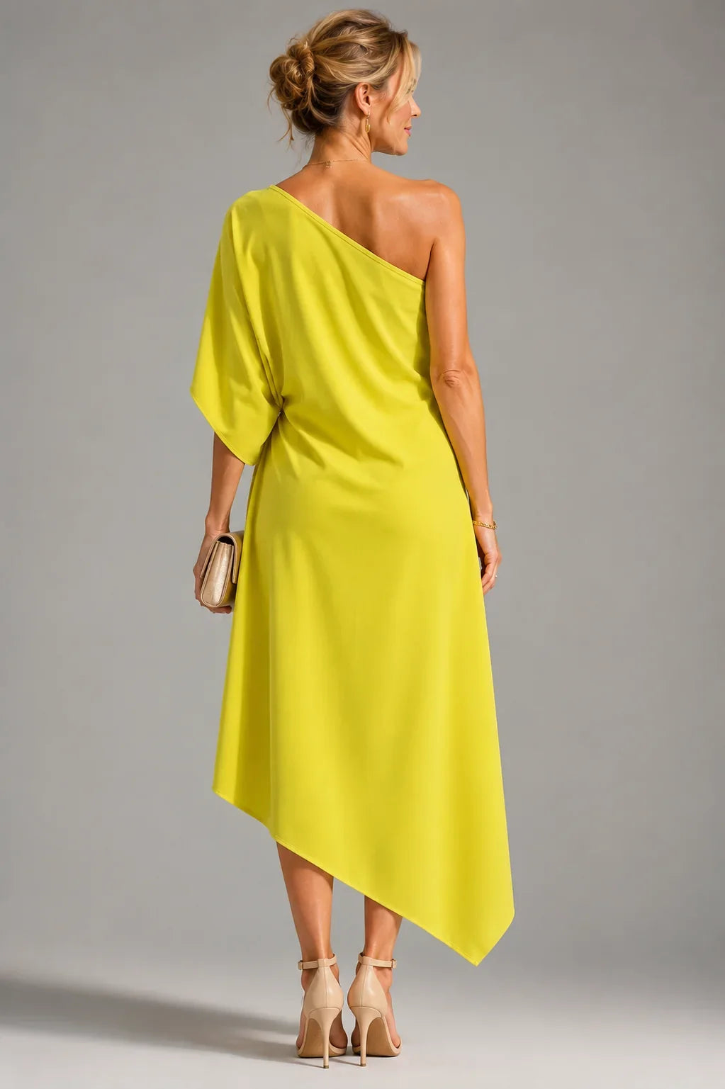 Lauren Draped Midi Dress