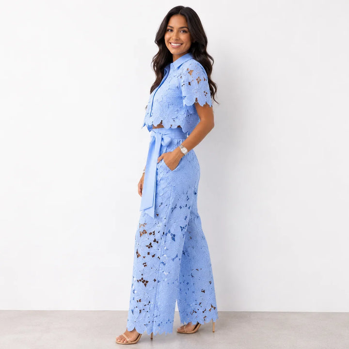Madeline Lace Two-Piece Set